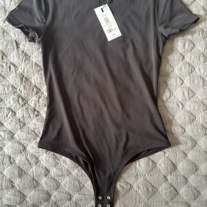 Black Short Sleeve Bodysuit BNWT